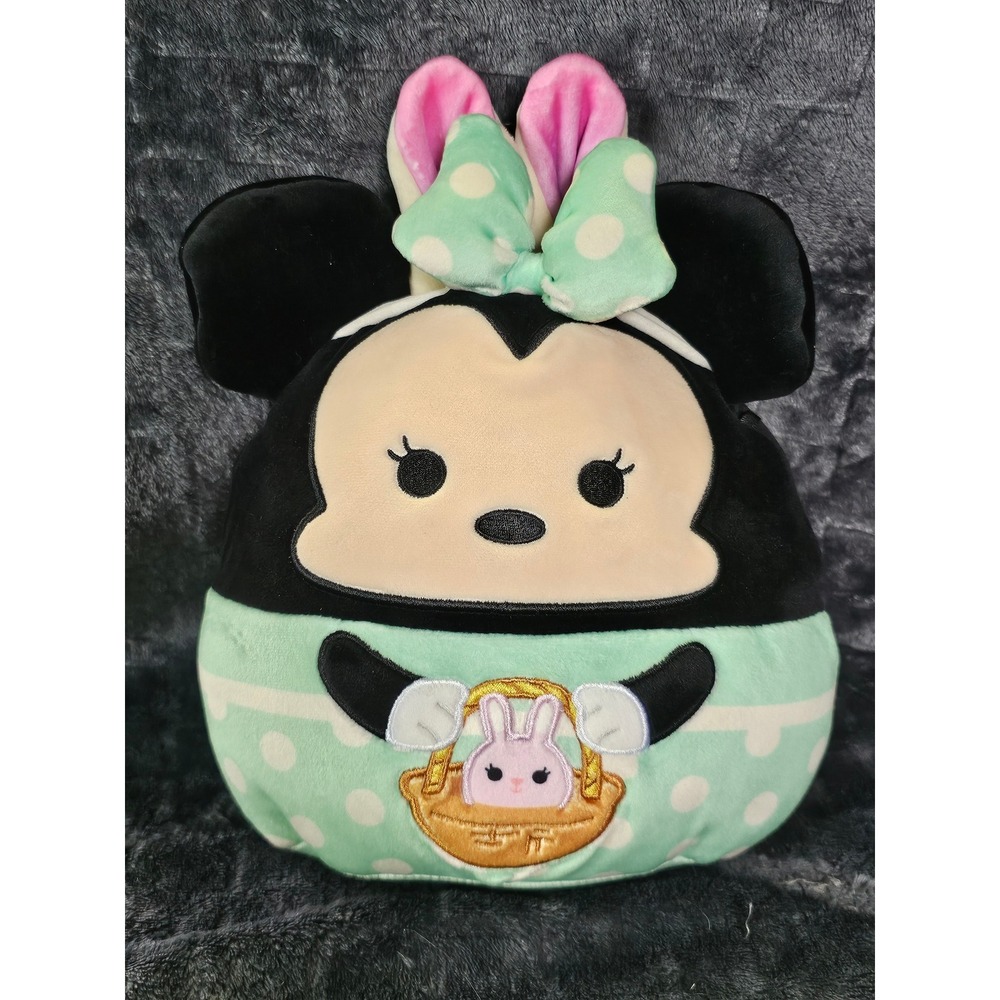 Squishmallows Disney‎ Minnie Mouse Easter Bunny Ears 8" Plush
